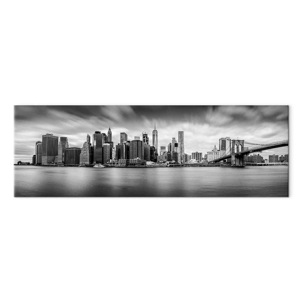 New York Manhattan Panorama Architecture Canvas Print