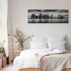New York Manhattan Panorama Architecture Canvas Print