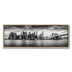 New York Manhattan Panorama Architecture Canvas Print
