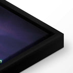 New York Manhattan Night Panorama Canvas Print