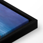 New York Manhattan Night Skyline Panorama Canvas Print