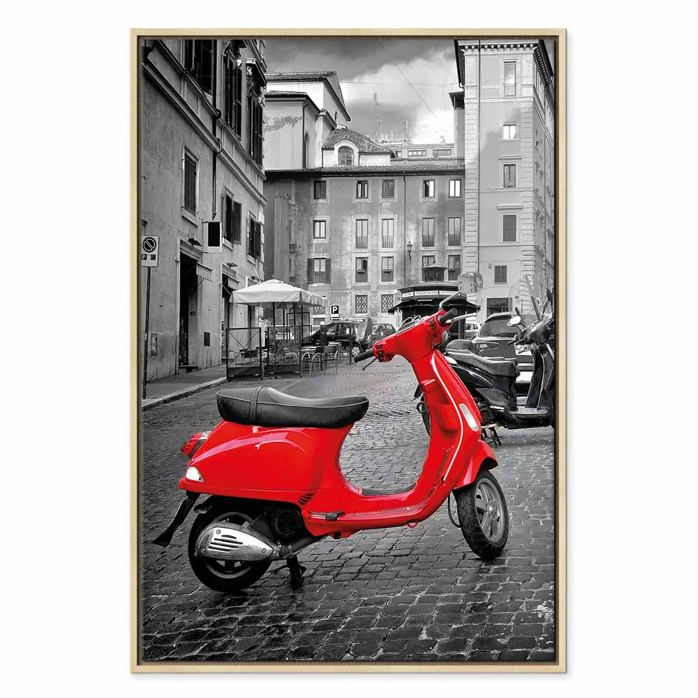 Rome Stone Architecture Photo Canvas Print