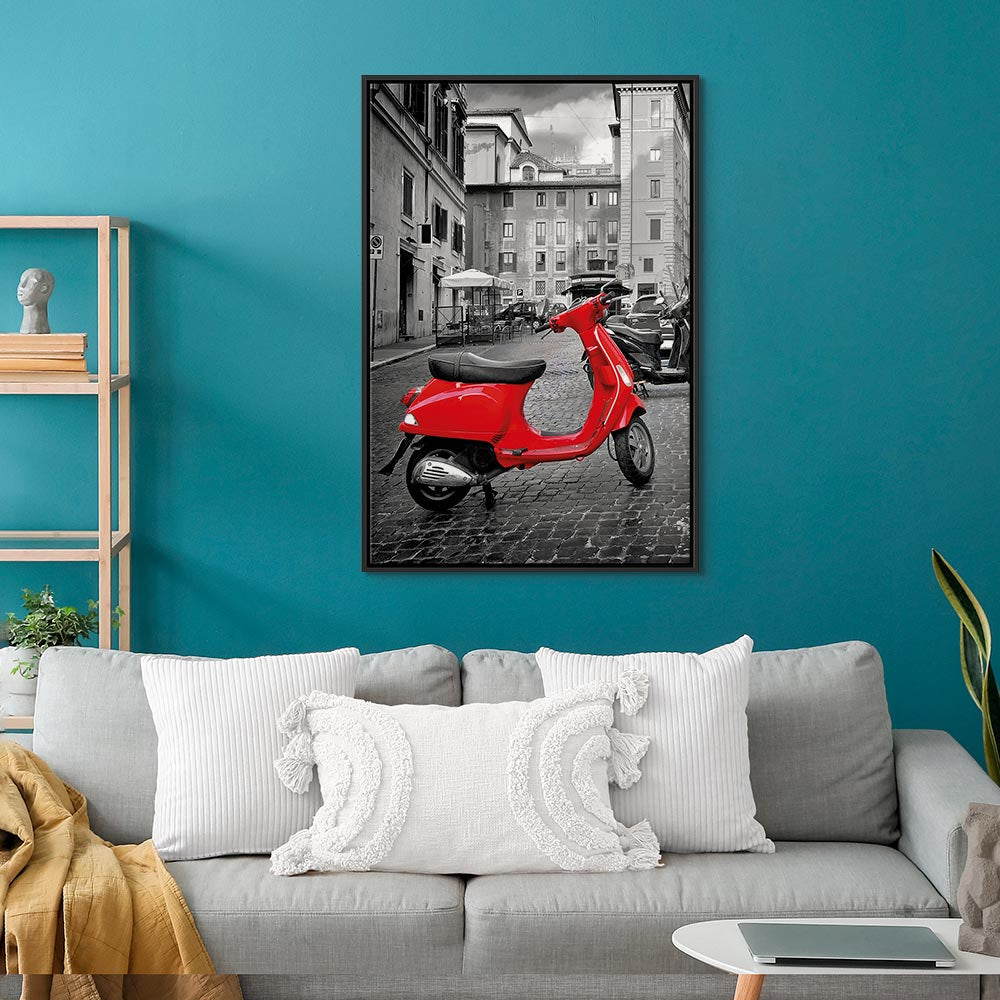 Rome Stone Architecture Photo Canvas Print