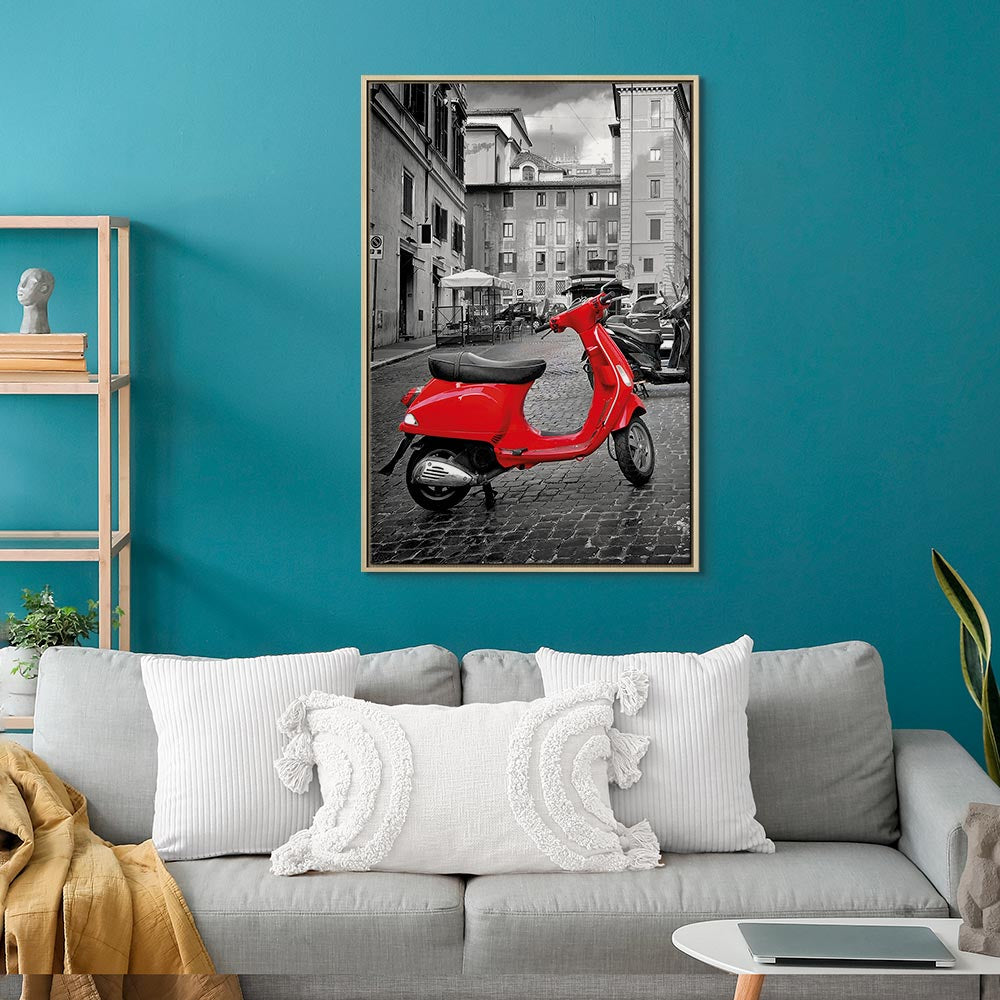 Rome Stone Architecture Photo Canvas Print