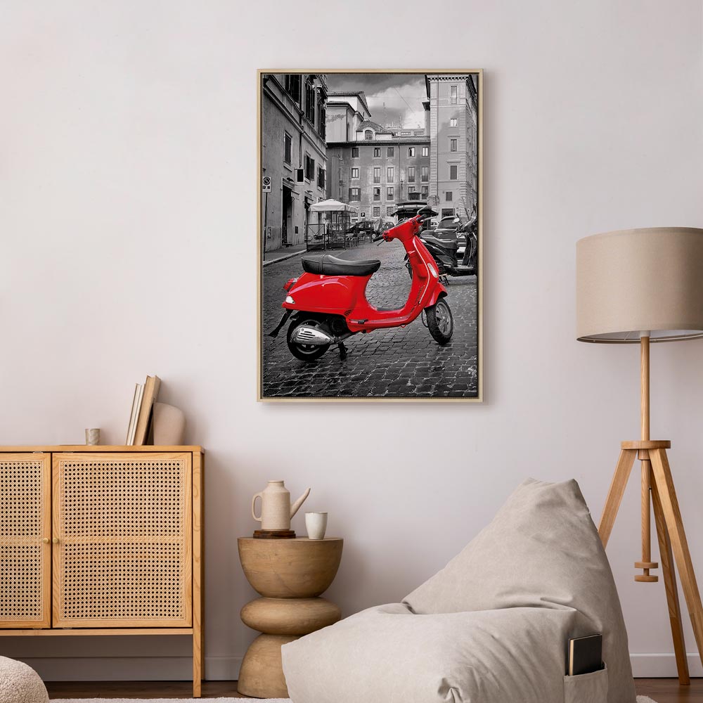 Rome Stone Architecture Photo Canvas Print