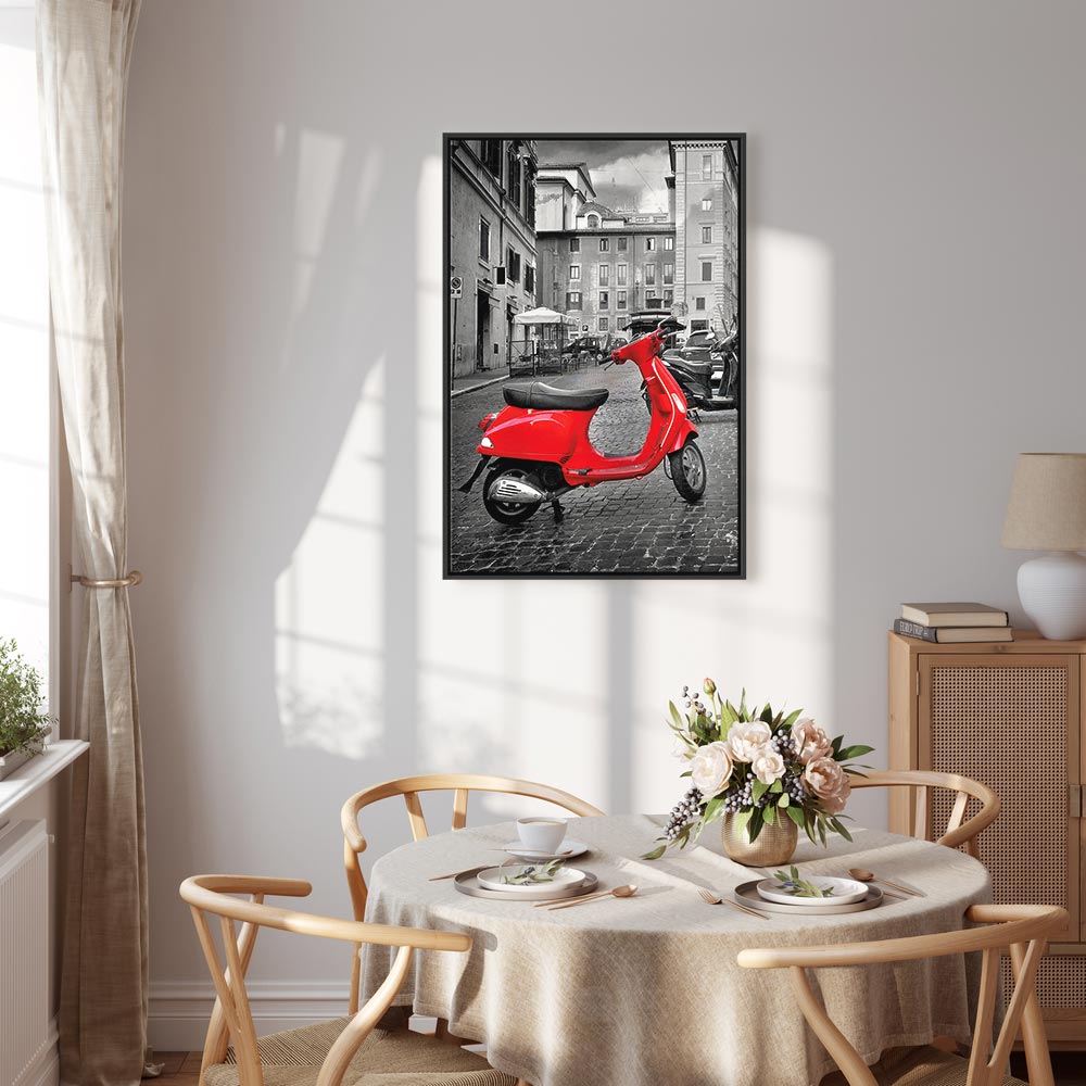 Rome Stone Architecture Photo Canvas Print