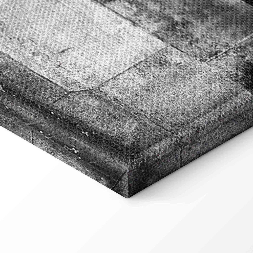 Hope Graffiti Girl Narrow Red Canvas Print