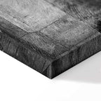 Hope Graffiti Girl Narrow Red Canvas Print