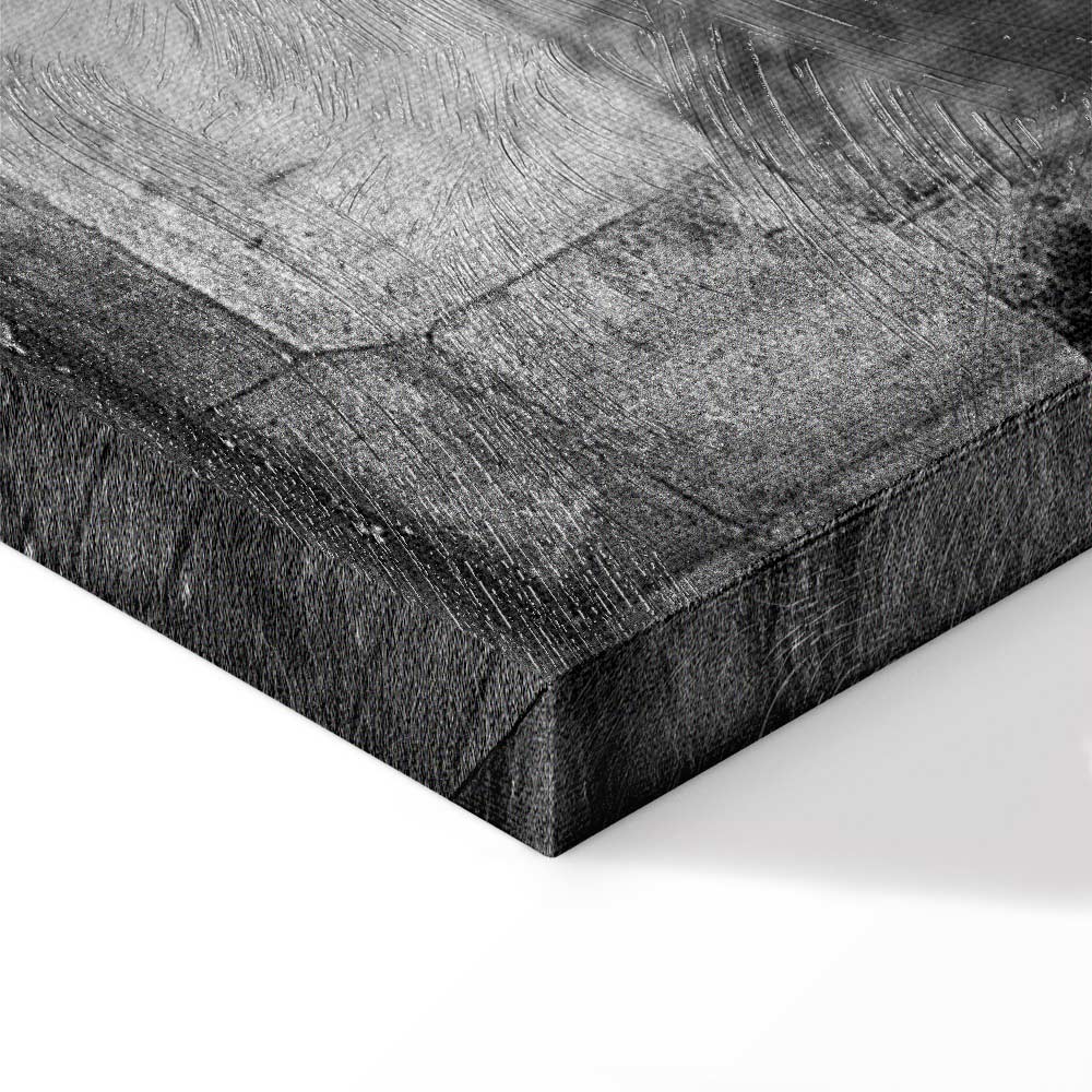 Hope Graffiti Girl Narrow Red Canvas Print