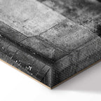 Hope Graffiti Girl Narrow Red Canvas Print