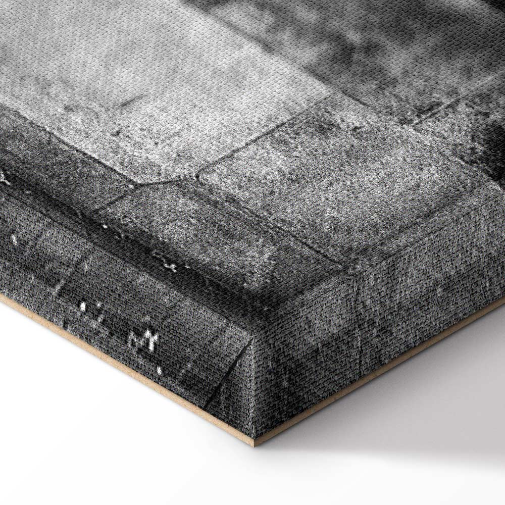 Hope Graffiti Girl Narrow Red Canvas Print