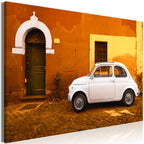 Canvas Print Italian Street Wide