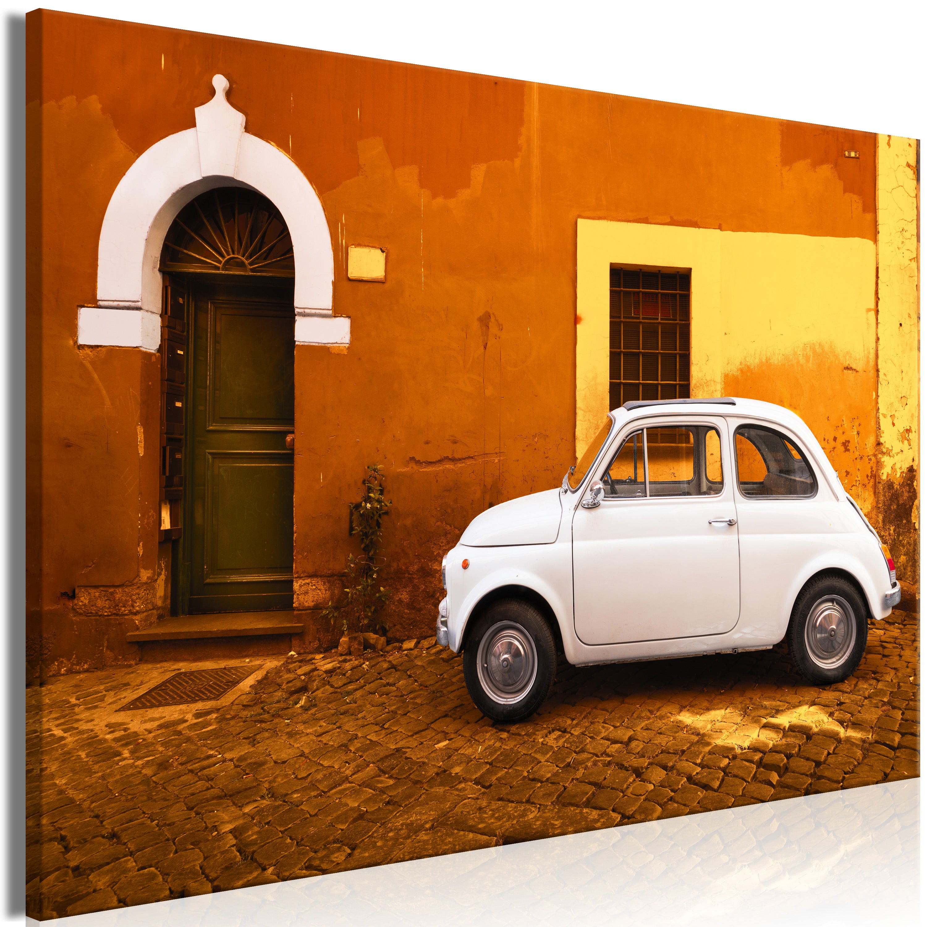 Canvas Print Italian Street Wide