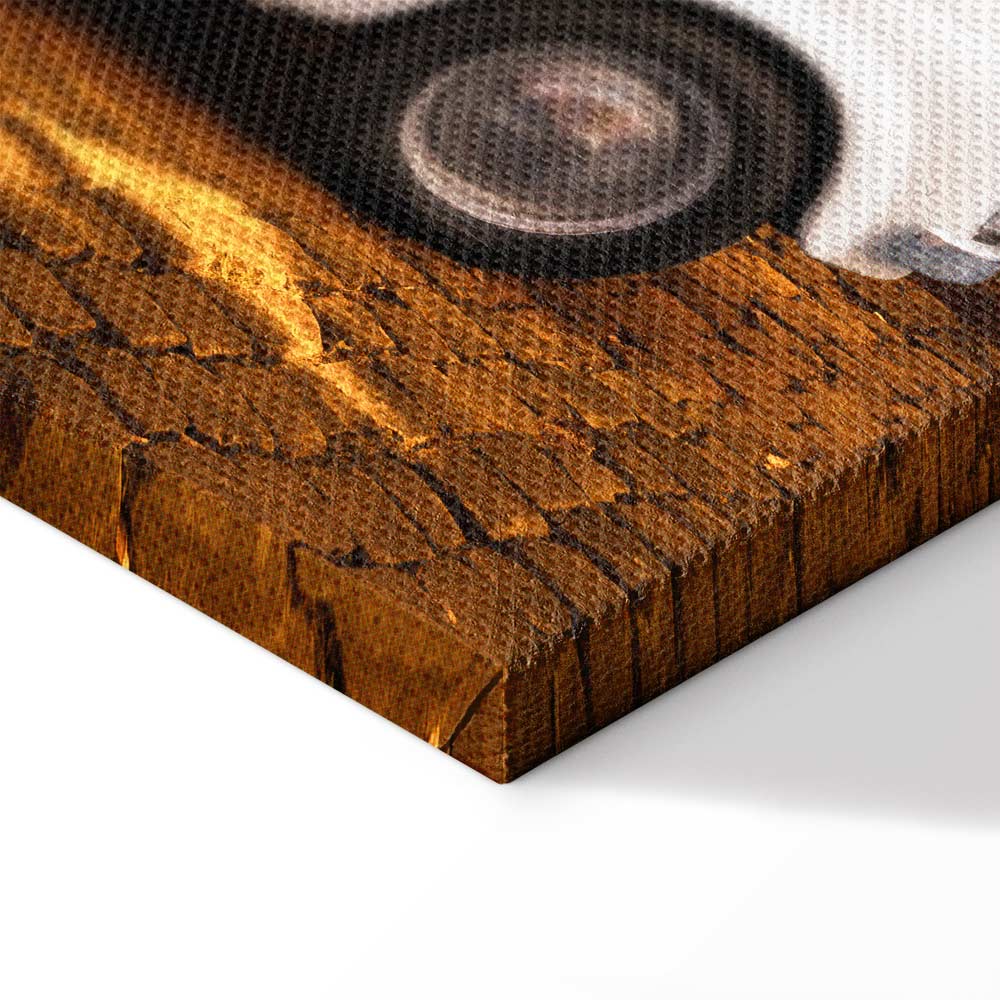 Italian Street City Canvas Print