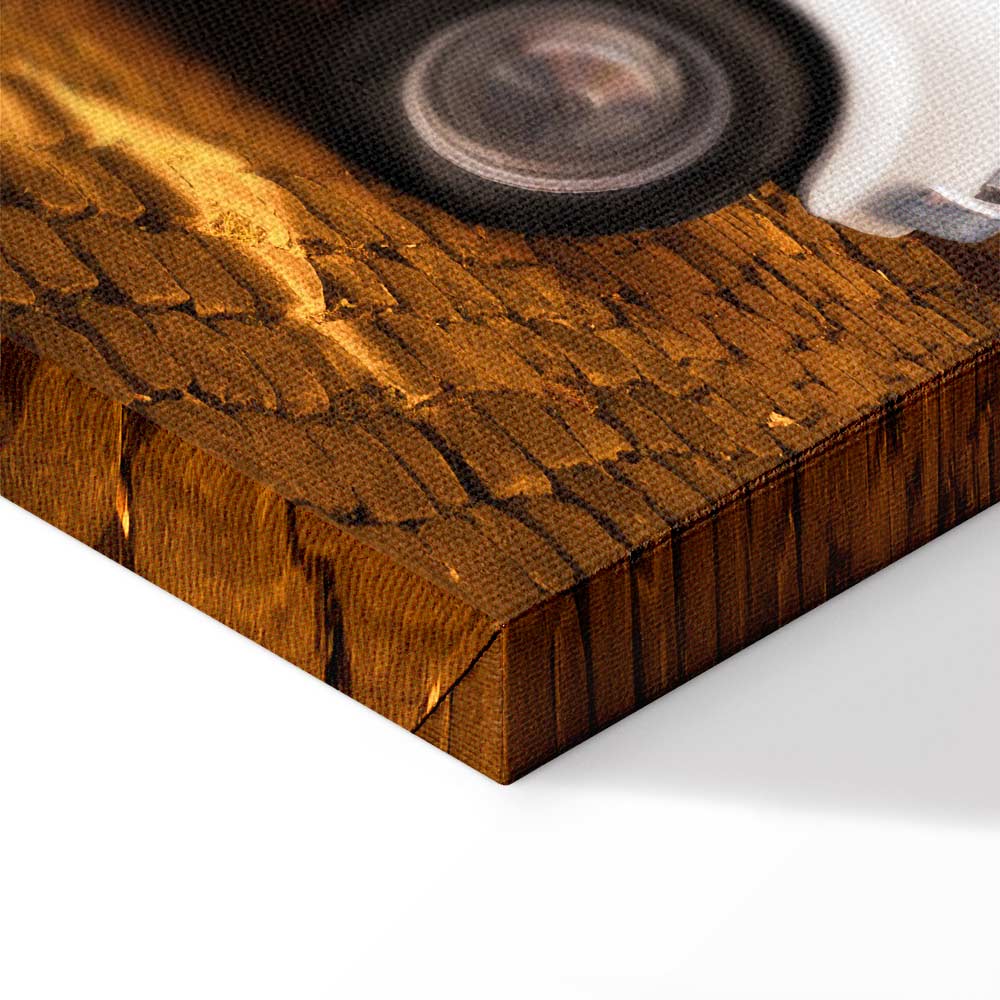 Italian Street City Canvas Print