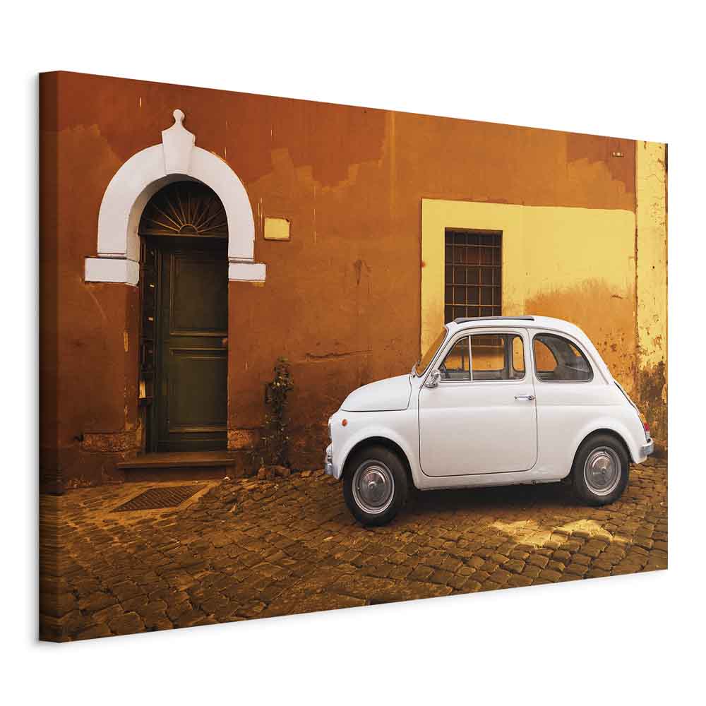 Italian Street City Canvas Print