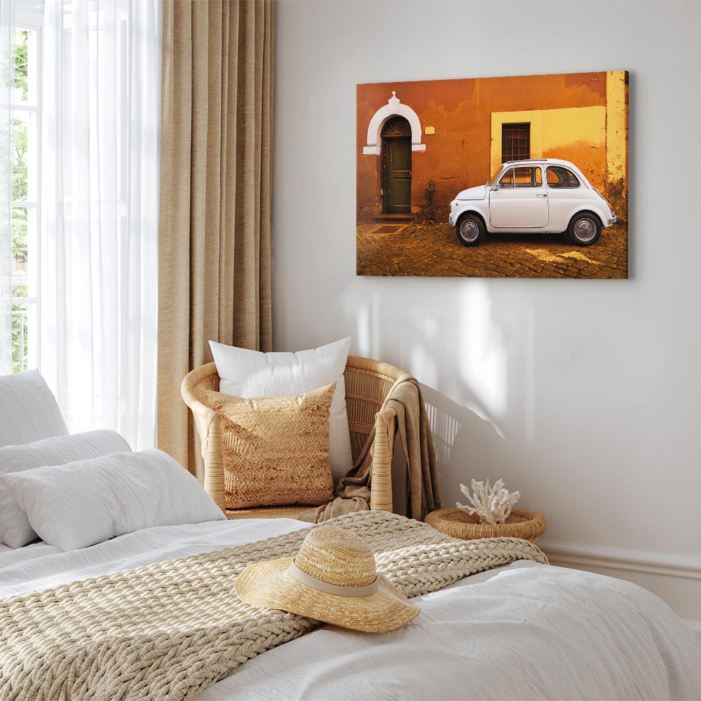 Italian Street City Canvas Print