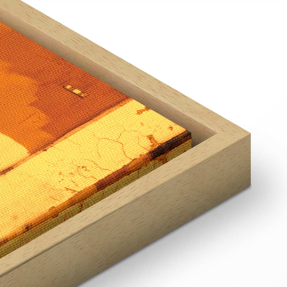 Italian Street City Canvas Print