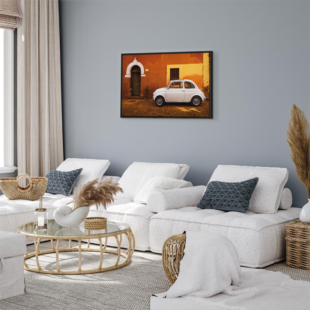 Italian Street City Canvas Print