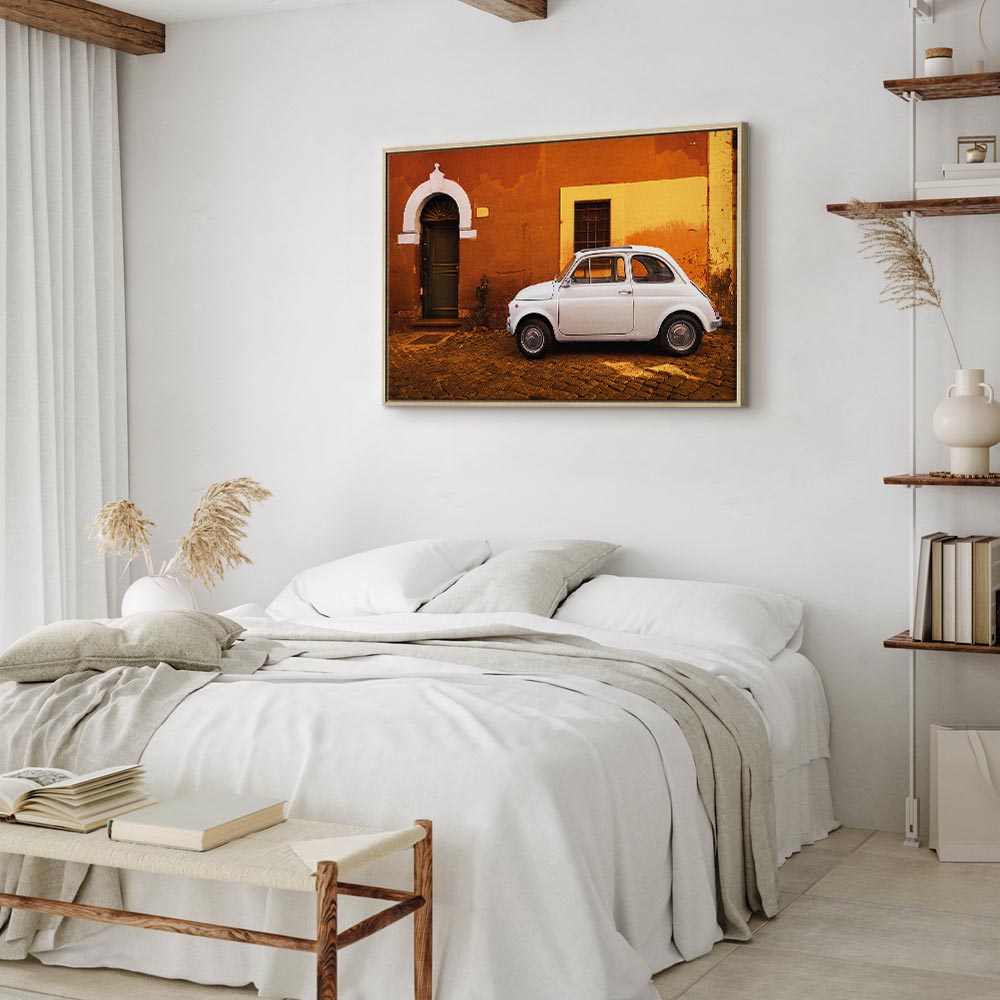 Italian Street City Canvas Print