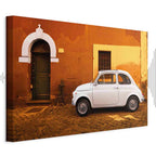 Italian Street City Canvas Print