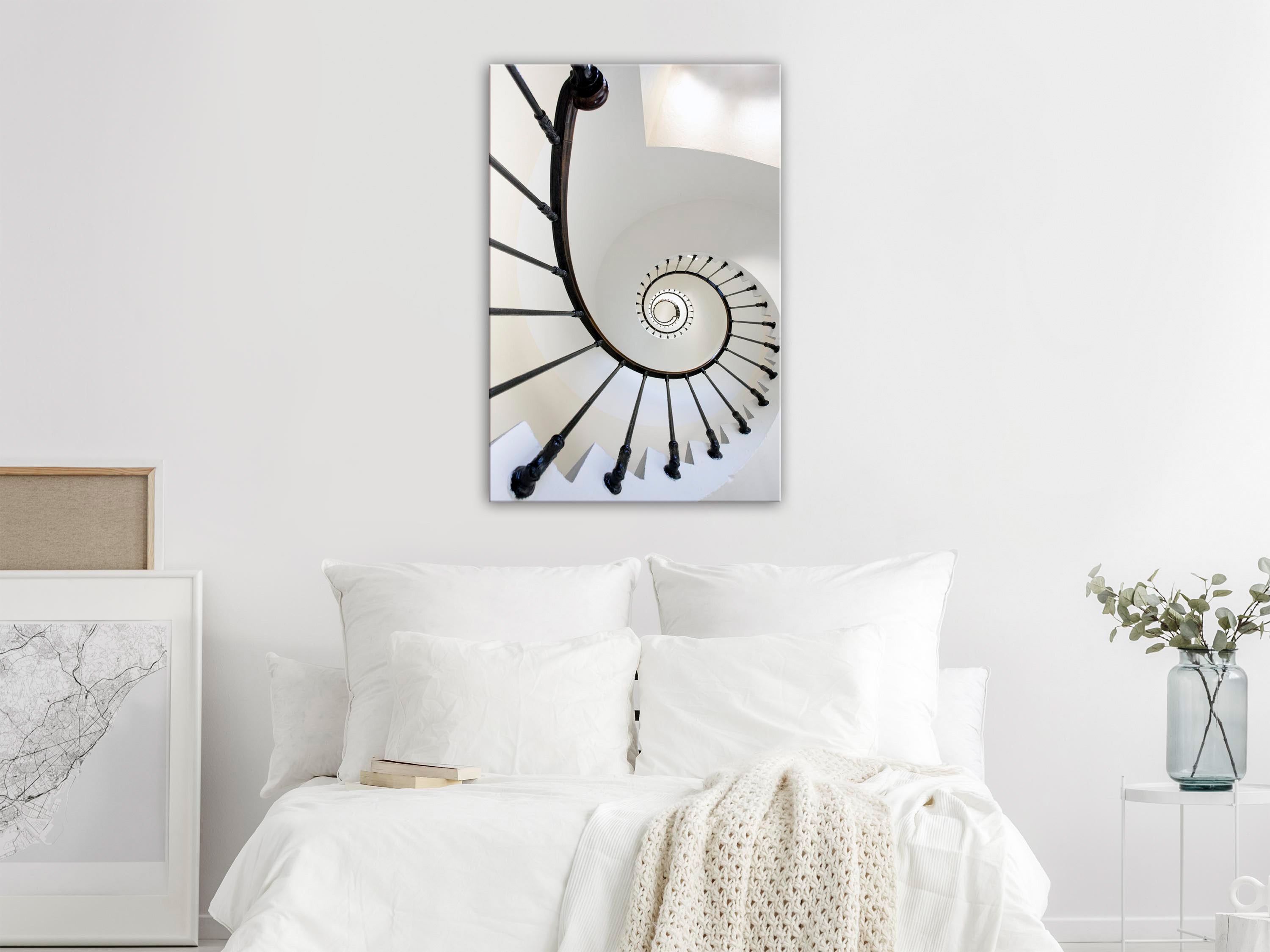 Canvas Print Endless Stairs Vertical 1 Part