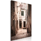 Canvas Print - Retro Alley Vertical