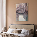 Venice Bridge Canal City Canvas Print