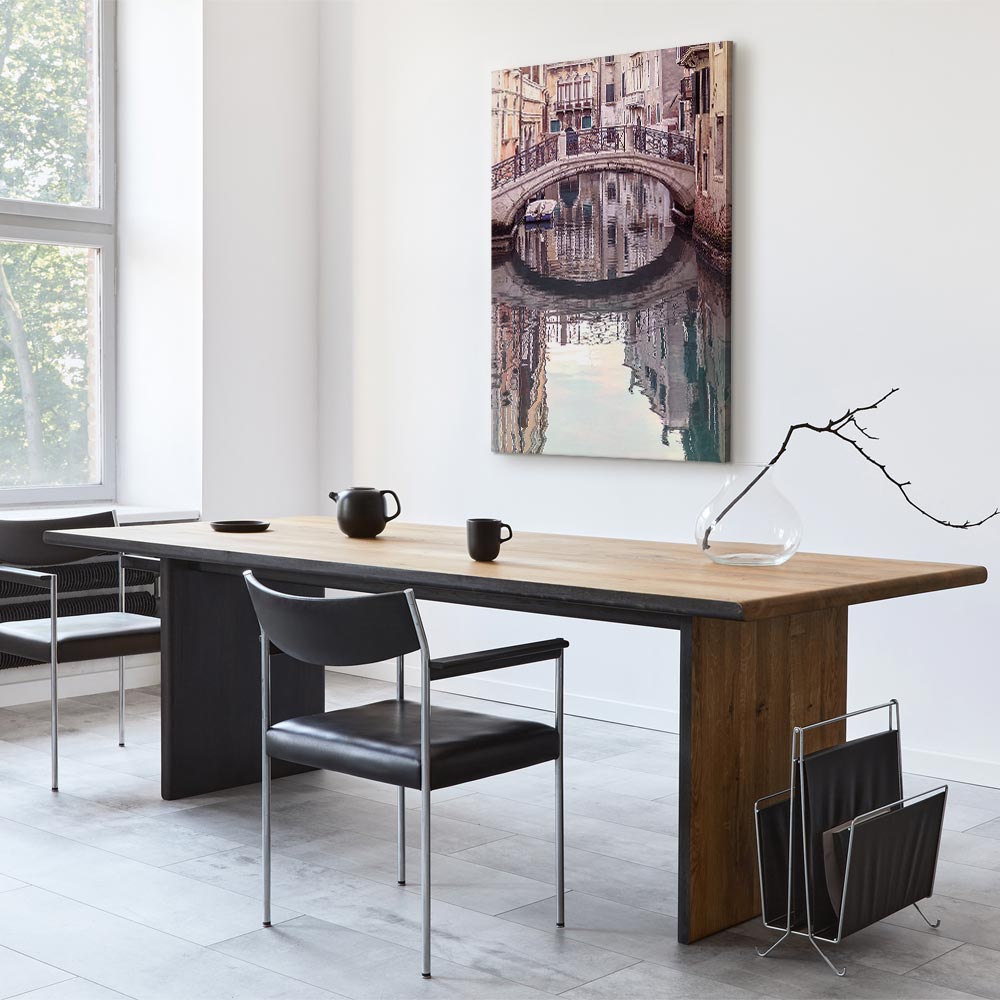 Venice Bridge Canal City Canvas Print