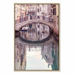 Venice Bridge Canal City Canvas Print