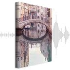 Venice Bridge Canal City Canvas Print