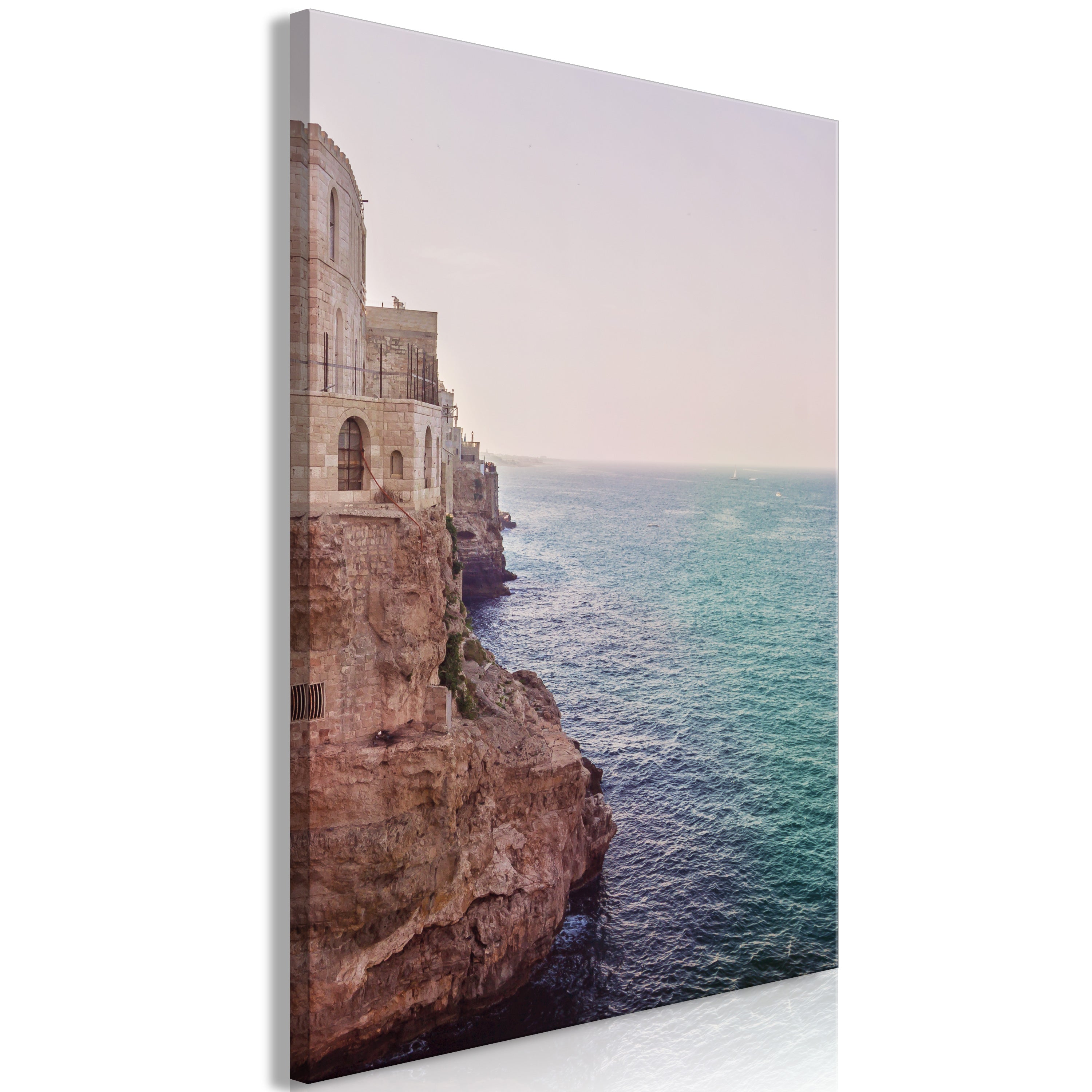 Canvas Print Turquoise Coast Vertical
