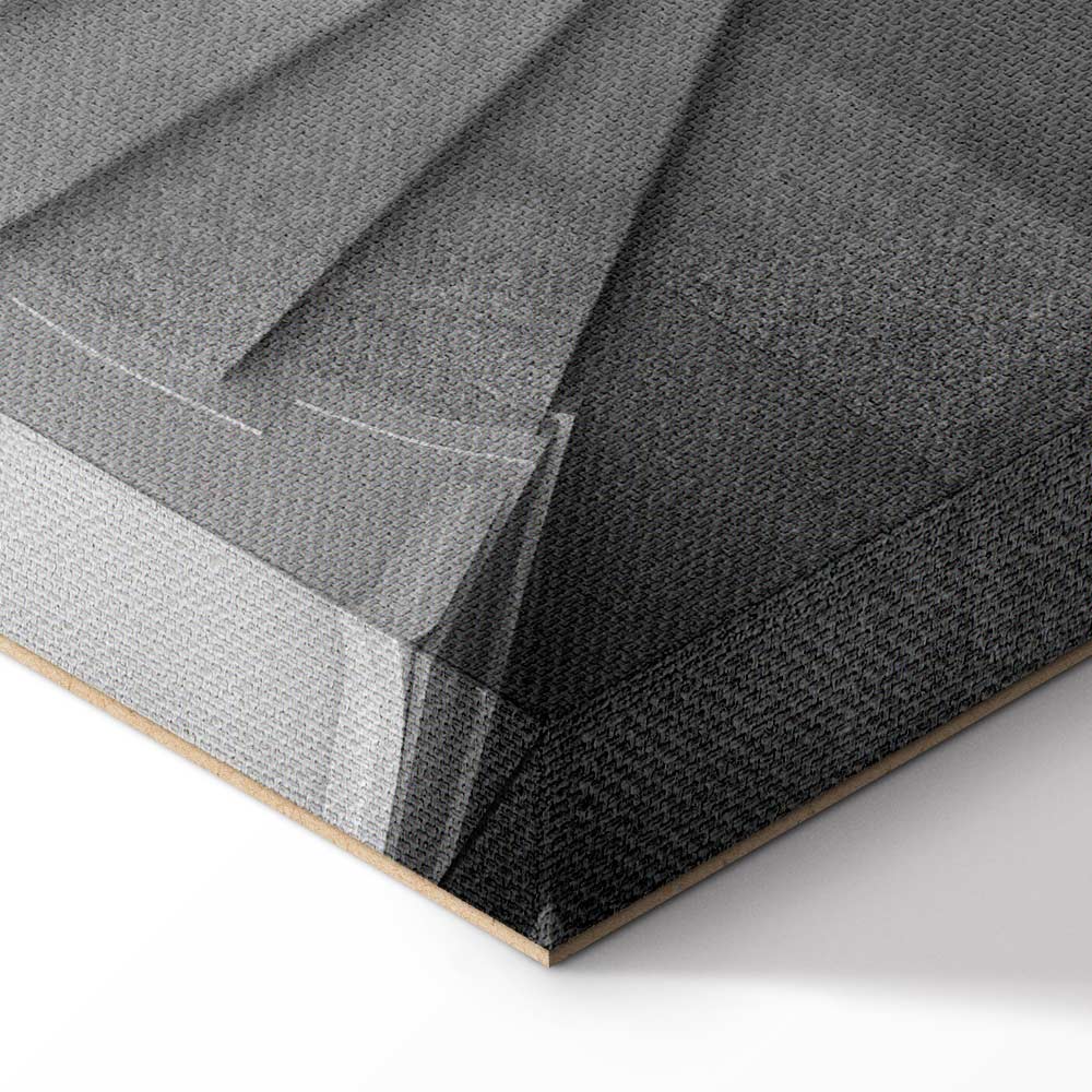 White Staircase Architecture Canvas Print