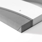 White Architectural Detail Abstract Canvas Print