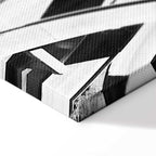 City Geometry Architectural Photo Canvas Print