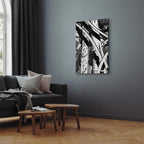 City Geometry Architectural Photo Canvas Print