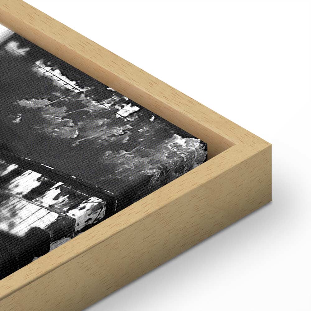 City Geometry Architectural Photo Canvas Print