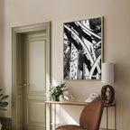 City Geometry Architectural Photo Canvas Print
