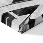 City Geometry Architectural Photo Canvas Print