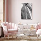 Stone Columns Architectural Photo Canvas Print