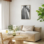 Stone Columns Architectural Photo Canvas Print