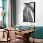 Stone Columns Architectural Photo Canvas Print