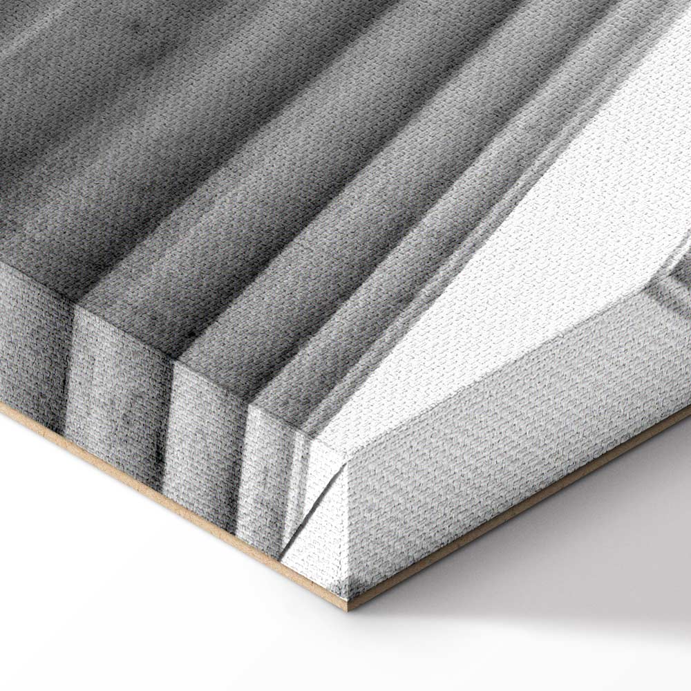 Stone Columns Architectural Photo Canvas Print