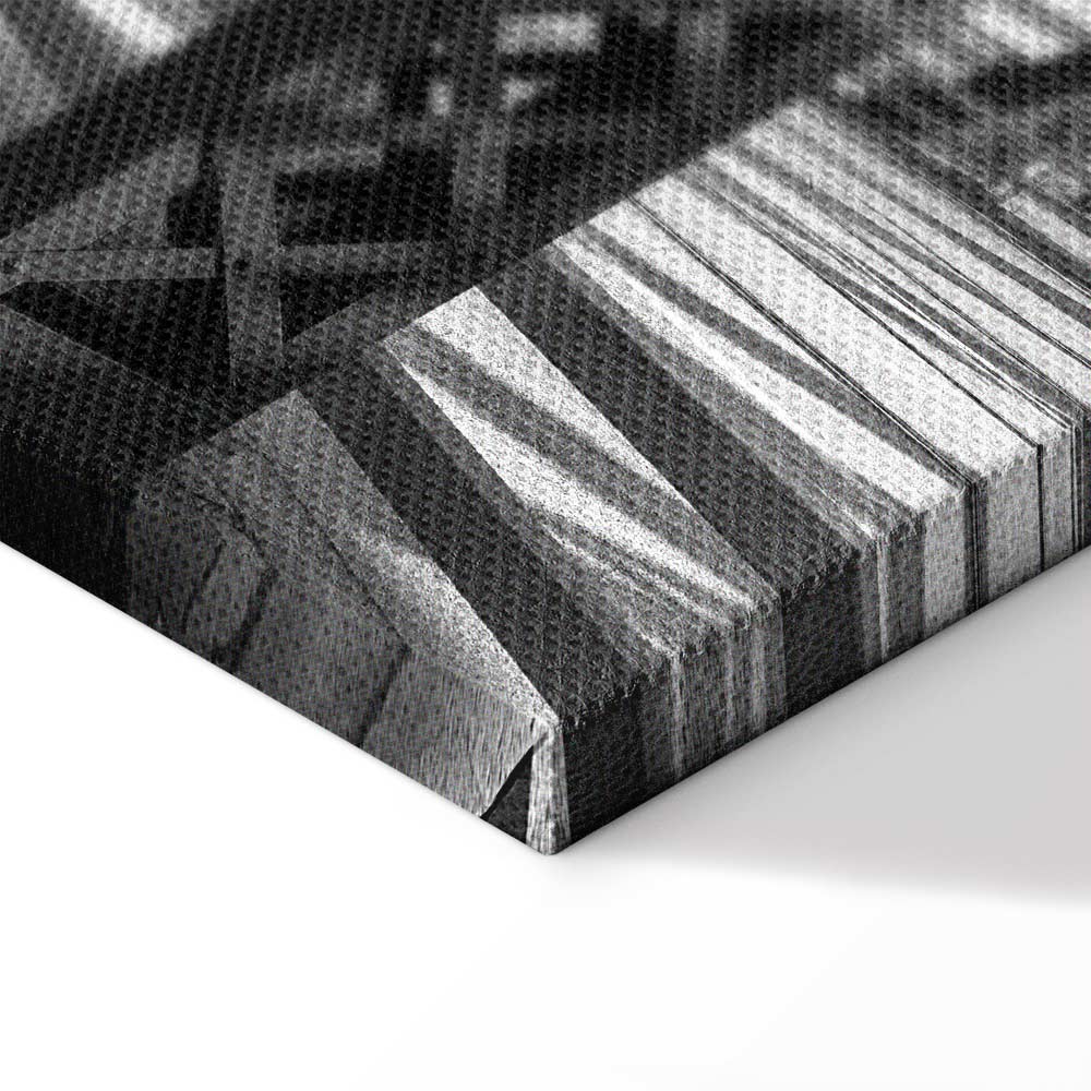 Morning Bridge Cityscape Canvas Print