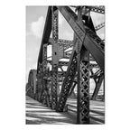 Morning Bridge Cityscape Canvas Print