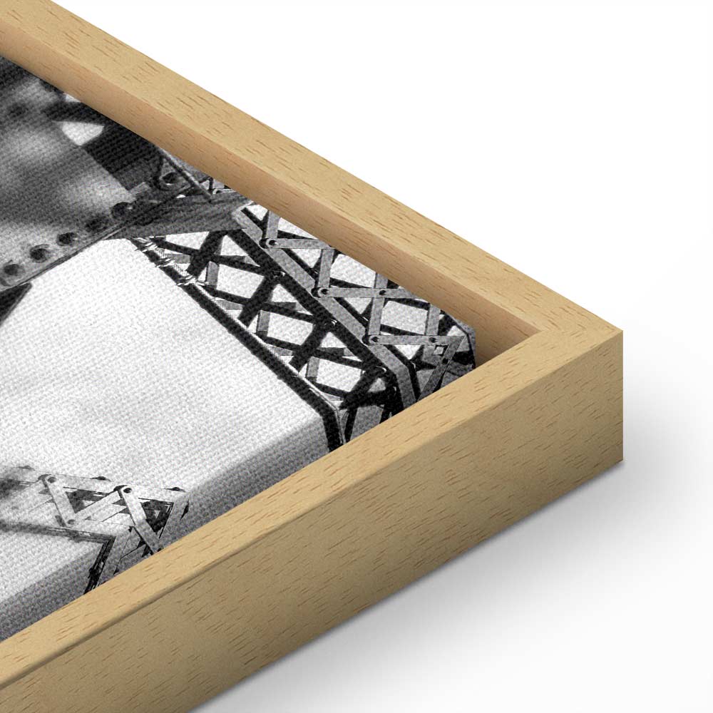 Morning Bridge Cityscape Canvas Print