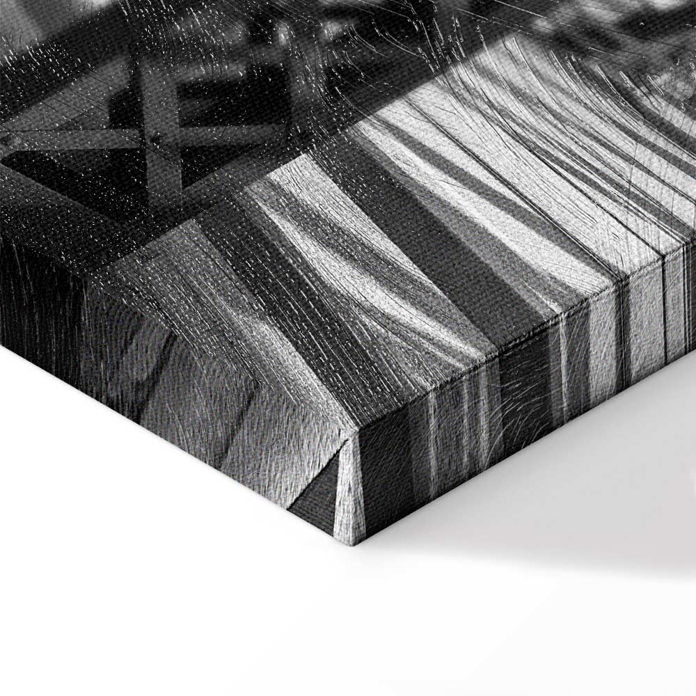 Morning Bridge Cityscape Canvas Print