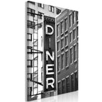 Canvas Print New York Neon Sign Vertical