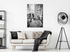 Canvas Print Parisian Suburb Vertical