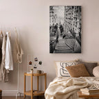 Parisian Suburb Architecture Photo Canvas Print